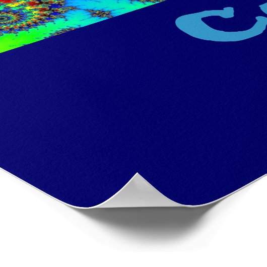 Cosmic Pizza Poster (Hoek)