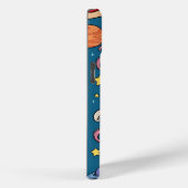 Cosmic Pizza Slice: Eigenzinnig Ruimteavontuur Case-Mate iPhone Case (Achterkant / Rechts)