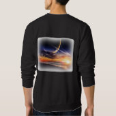 Cosmic Planet Horizon Basic T-shirt (Achterkant)