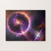 Cosmic Planetary Spirituality in Violet Universe Legpuzzel (Horizontaal)