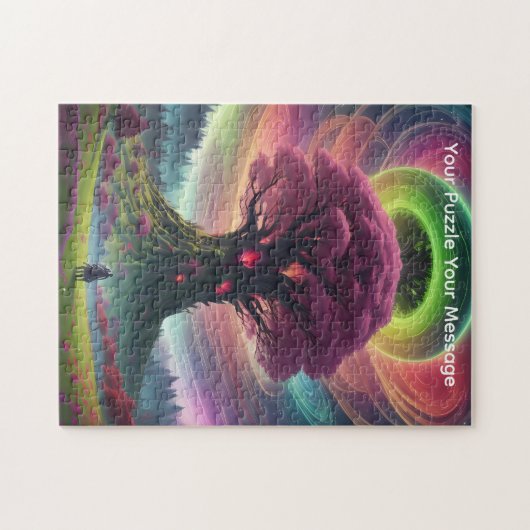Cosmic planets & colourful worlds legpuzzel (Horizontaal)