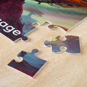 Cosmic planets & colourful worlds legpuzzel (Zijkant)