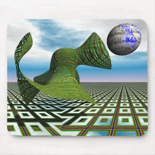 Cosmic Poodle Mousepad Muismat (Voorkant)