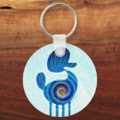 Cosmic Poodle Sleutelhanger (Voorkant)