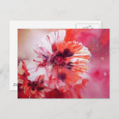 Cosmic Poppies Briefkaart (Voorkant / Achterkant)