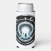 Cosmic Portal Seltzer Blikjeskoeler (Seltzer Voorkant)