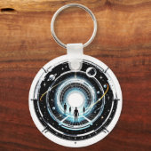 Cosmic Portal Sleutelhanger (Achterkant)