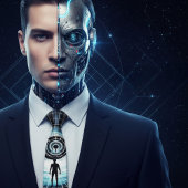 Cosmic Portal Stropdas