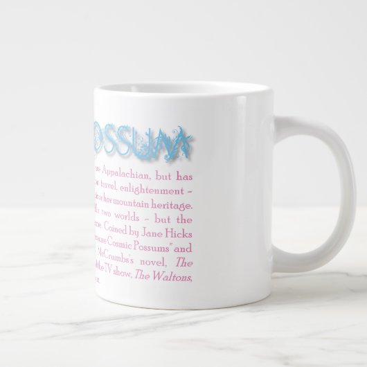 Cosmic Possum Mok - Blue (Rechts)