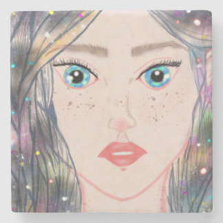 Cosmic Princess-onderzetters Stenen Onderzetter