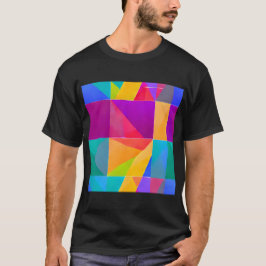 Cosmic Prism Donker T-shirt