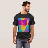 Cosmic Prism Donker T-shirt (Voorkant volledig)