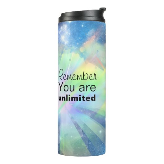 Cosmic Prism Thermal Tumbler Thermosbeker (Gedraaid links)