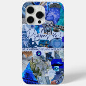 Cosmic Psalms Collage Esthetische iPhone Case | 2R (Achterkant)