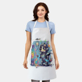 Cosmic Pup Ranger Apron Schort (Gedragen)
