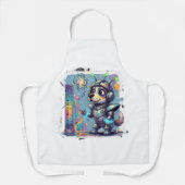 Cosmic Pup Ranger Apron Schort (Voorkant)