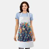 Cosmic Pups Astro Crew - Apron Schort (Gedragen)