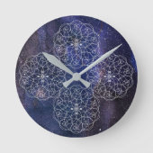 Cosmic Quartet Acrylic Wall klok (Voorkant)