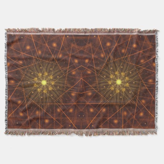 Cosmic Radiance: A Stellar Intersection Deken (Voorkant)