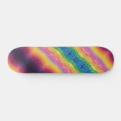 Cosmic Rainbow Energy Nonbinary LGBTQ+ Pride Persoonlijk Skateboard (Horizontaal)