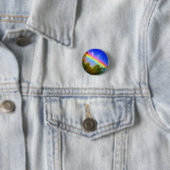 COSMIC RAINBOW KLEINE SPELD RONDE BUTTON 3,2 CM (In situ)