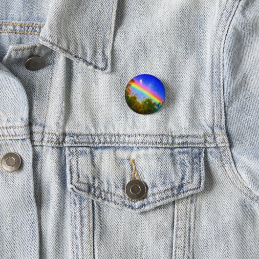 COSMIC RAINBOW KLEINE SPELD RONDE BUTTON 3,2 CM (In situ)