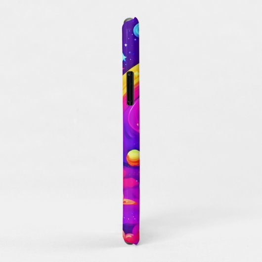 Cosmic Rainbow Planet Art Case-Mate iPhone Case (Achterkant/rechts)