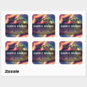 Cosmic Rainbow Reiki Energy Worker Product Labels (Vel)
