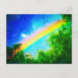 COSMIC RAINBOW VERDE BRIEFKAART