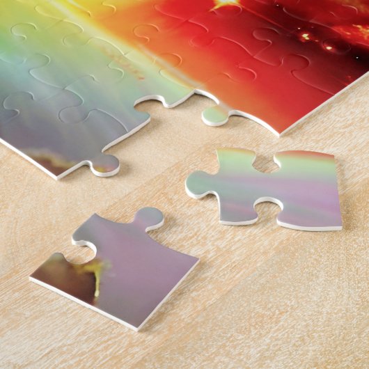 Cosmic Rainbows Interstellar Event in de ruimte Legpuzzel (Zijkant)