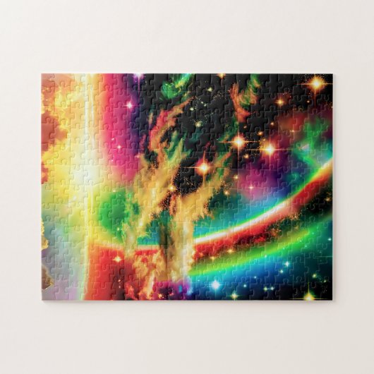 Cosmic Rainbows Interstellar Event in de ruimte Legpuzzel (Horizontaal)