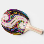 Cosmic Rays 3 wervelingen Ping Pong Paddle Tafeltennisbatje (Zijkant)