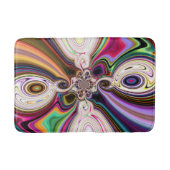 Cosmic Rays Polar Bathmat Badmat (Voorkant)