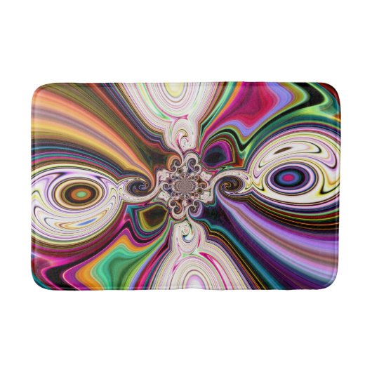 Cosmic Rays Polar Bathmat Badmat (Voorkant)