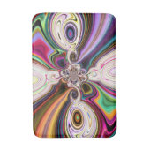 Cosmic Rays Polar Bathmat Badmat (Voorkant Verticaal)