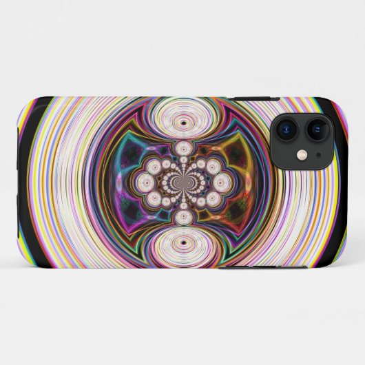 Cosmic Rays Polar Phone Case (Achterkant (horizontaal))