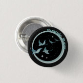 Cosmic Rays Ronde Button 3,2 Cm (Voorkant /achterkant)