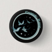 Cosmic Rays Ronde Button 3,2 Cm (Voorkant)