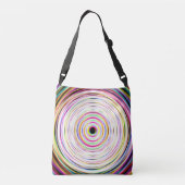 Cosmic Rays Swirl Bag Crossbody Tas (Achterkant)