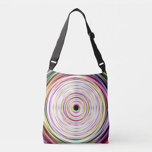 Cosmic Rays Swirl Bag Crossbody Tas (Voorkant)