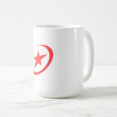 Cosmic Red Star Mok (Voorkant rechts)