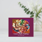COSMIC REIKI HEALING BRIEFKAART (Staand voorkant)
