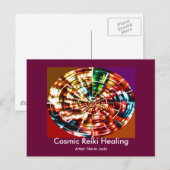COSMIC REIKI HEALING BRIEFKAART (Voorkant / Achterkant)