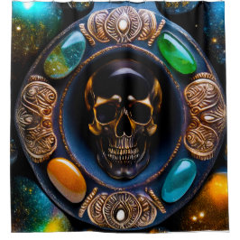Cosmic Requiem Kostbaar Douchegordijn