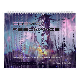 Cosmic Resonance Exotic Cosmos Wall-agenda Kalender