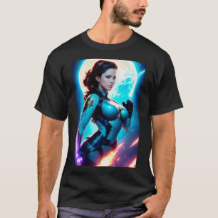 Cosmic Retro 50's Sci-Fi Nova Space Ranger T-shirt