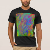 Cosmic Rings Sci-Fi T-shirt (Voorkant)
