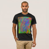Cosmic Rings Sci-Fi T-shirt (Voorkant volledig)