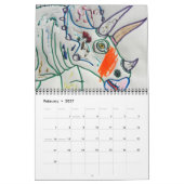 Cosmic Roar-kalender Kalender (Feb 2027)