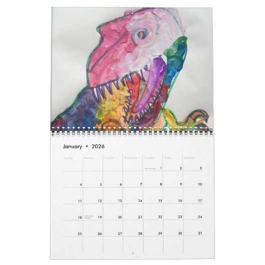 Cosmic Roar-kalender Kalender (Jan 2026)